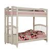 Mabel Girls Twin/Twin Bunk Bed Perfect for your little princes or princesses, the Mabel Twin/Twin Bunk Bed offers storage saving solutions and a clean look for their bedroom.