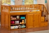 Captains Twin Loft Bed - Caramel Latte AB62107 - AB62107