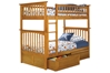 Columbia Twin/Twin Bunk Bed - Caramel Latte AB55107 - AB55107