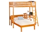 Mission Twin Loft Bed - Caramel Latte AB62007 - AB62007