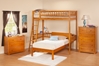 Mission Twin Loft Bed - Caramel Latte AB62007 - AB62007