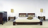 Rocky Leather Platform Bed - PBO240