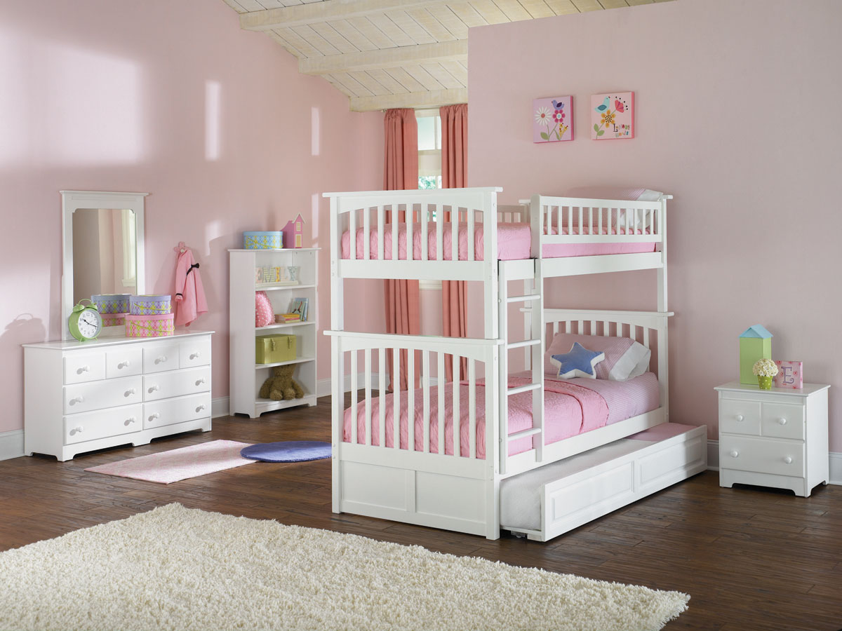 twin bunk beds for girls