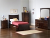 Manhattan Platform Bed: optional drawers or trundle (boys) - AP962100b