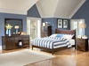 Manhattan Platform Bed: optional drawers or trundle (boys) - AP962100b